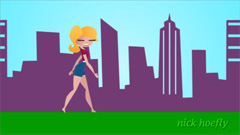 Walking Girl